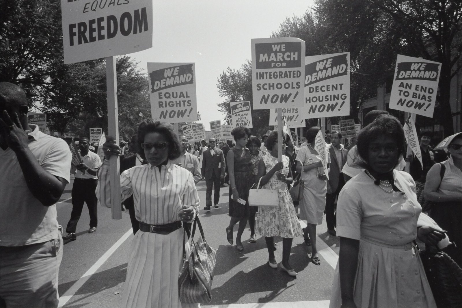 Civil rights march on Washington, D.C